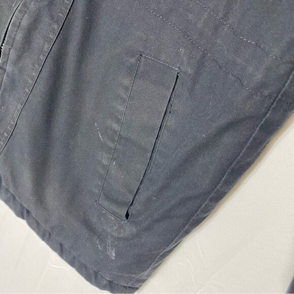 Vintage Canyon Guide Outfitters Black Blue Jacket Coat S - Picture 6 of 16